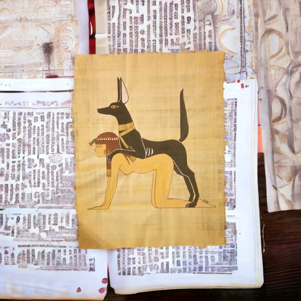 Anubis montando
